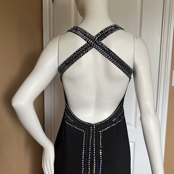 XS black long dress - Picture 2 of 9